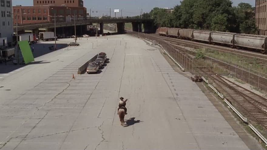  The Walking Dead kamera arkası