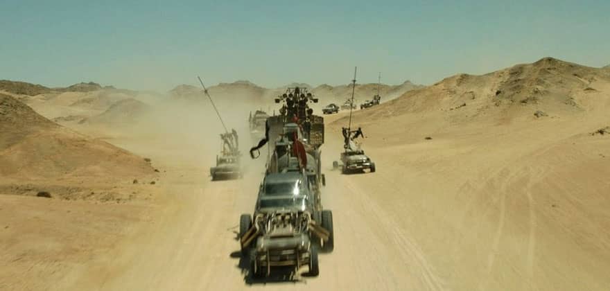  Mad Max: Fury Road kamera arkası