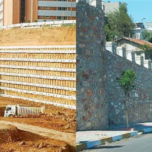 İksa duvarı ile istinat duvarı arasındaki fark?